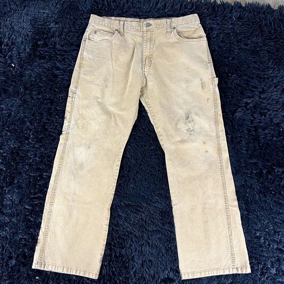 dickies tan carpenter pants size 34x30 - Picture 2 of 3